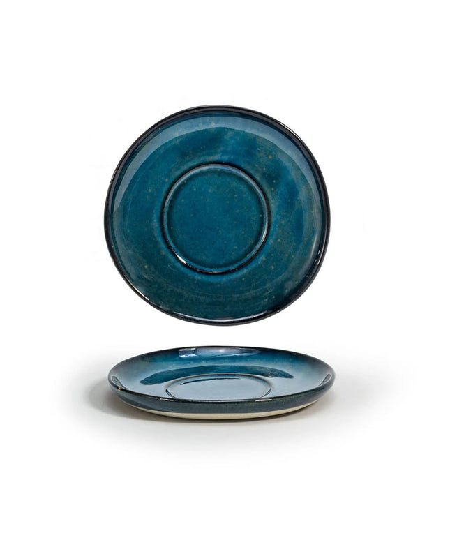 Đĩa Lót Tách Tròn Artefact® Front Of The House DCS064BLP23 15.2 cm, Sứ, Indigo