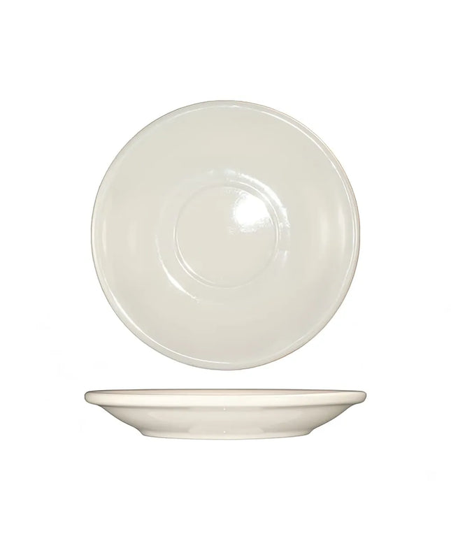 Đĩa Lót Tròn ITI 13cm Roma™ - Gốm, American White (RO-36)