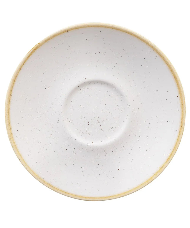 Đĩa Lót Tròn Stonecast Churchill 15.9 cm - Gốm, Màu Barley White (SWHSCSS1)