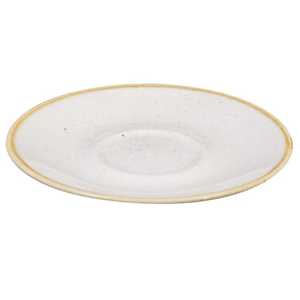 Đĩa Lót Tròn Stonecast Churchill 15.9 cm - Gốm, Màu Barley White (SWHSCSS1)