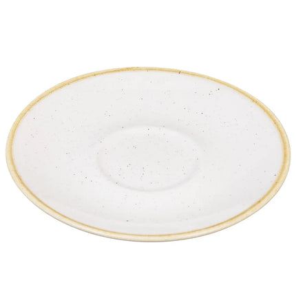 Đĩa Lót Tròn Stonecast Churchill 15.9 cm - Gốm, Màu Barley White (SWHSCSS1)