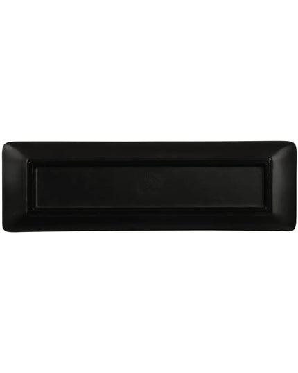 Đĩa Melamine Chữ Nhật Cal-Mil 24054-134-13 Nomi 33 x 10.2 cm, Màu Đen
