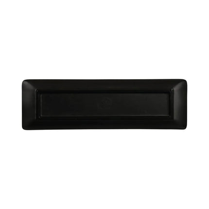 Đĩa Melamine Chữ Nhật Cal-Mil 24054-134-13 Nomi 33 x 10.2 cm, Màu Đen