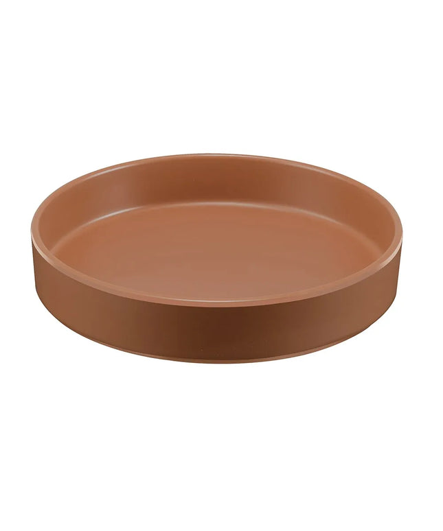 Đĩa Melamine Tròn Cal-Mil 22017-8-109 Hudson 21 cm, Màu Terra Cotta