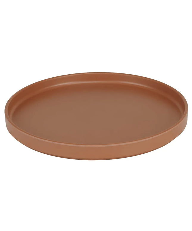 Đĩa Melamine Tròn Cal-Mil 22026-10-109 Hudson 26 cm, Màu Terra Cotta