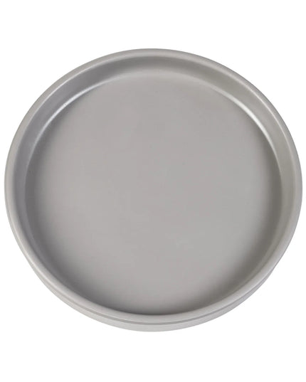 Đĩa Melamine Tròn Cal-Mil 22026-6-102 Vành Thấp 15.2 cm, Màu Tro