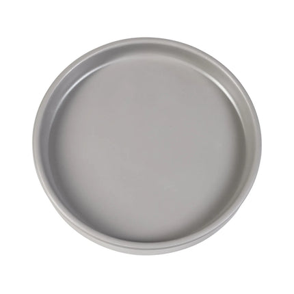 Đĩa Melamine Tròn Cal-Mil 22026-6-102 Vành Thấp 15.2 cm, Màu Tro
