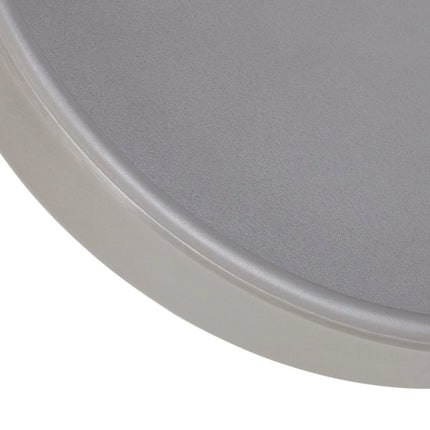 Đĩa Melamine Tròn Cal-Mil 22026-6-102 Vành Thấp 15.2 cm, Màu Tro