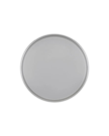 Đĩa Melamine Tròn Cal-Mil 22026-6-102 Vành Thấp 15.2 cm, Màu Tro