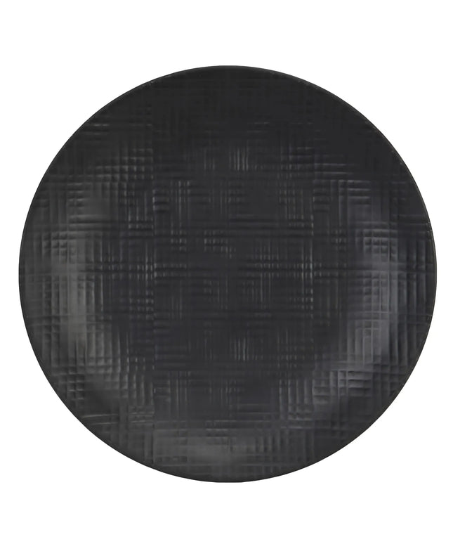 Đĩa Melamine Tròn Cal-Mil 22328-11-13 27.9 cm, Màu Đen