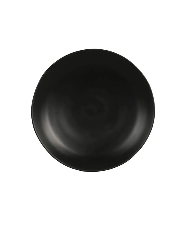 Đĩa Melamine Tròn Cal-Mil 24031-11-13 Thủ Công 27.9 cm, Màu Đen