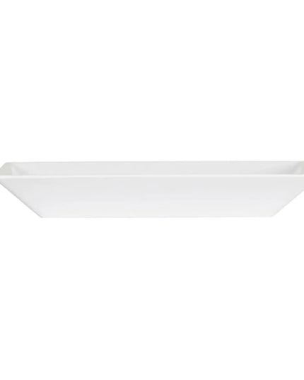 Đĩa Melamine Vuông Cal-Mil 24201-10-15 25.4 cm, Màu Trắng