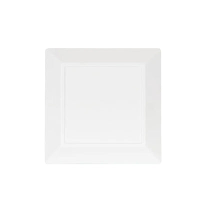 Đĩa Melamine Vuông Cal-Mil 24201-10-15 25.4 cm, Màu Trắng