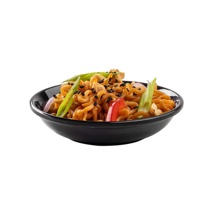 Đĩa Mini Tròn Nhựa Melamine Tablecraft 10311BK, 10.2 cm, Màu Đen