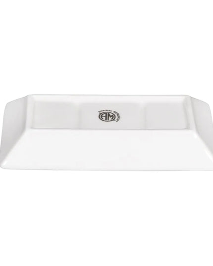 Đĩa Nước Chấm 3 Ngăn American Metalcraft PORSD3R Sứ 14.6 x 7.9 cm