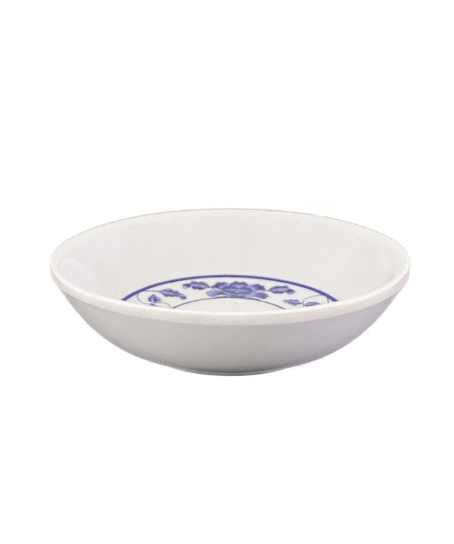 Đĩa Nước Chấm Melamine Thunder Group 1101TB 30 ml, Trắng/Xanh