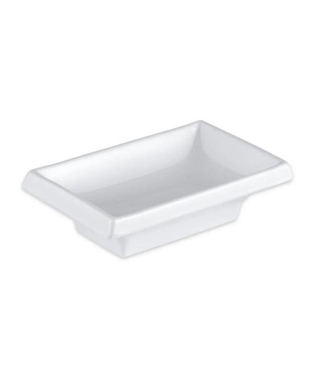 Đĩa Nước Chấm Vuông Melamine GET 025-W 10 cm, 59 ml, Màu Trắng