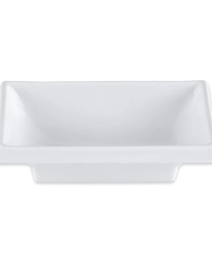 Đĩa Nước Chấm Vuông Melamine GET 025-W 10 cm, 59 ml, Màu Trắng