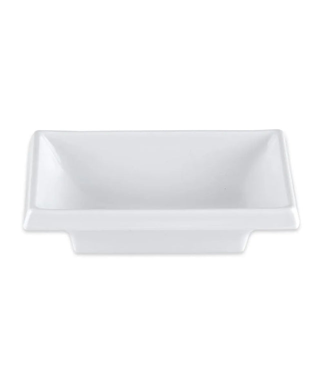 Đĩa Nước Chấm Vuông Melamine GET 025-W 10 cm, 59 ml, Màu Trắng
