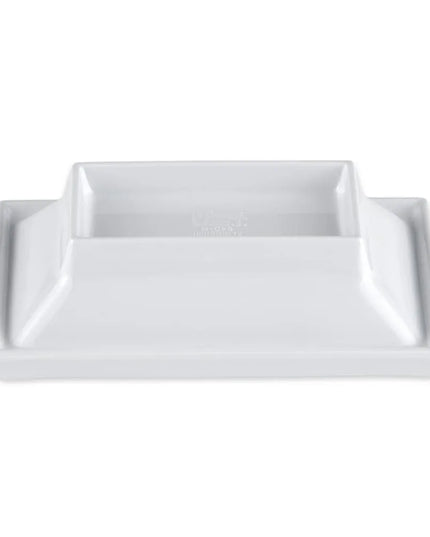 Đĩa Nước Chấm Vuông Melamine GET 025-W 10 cm, 59 ml, Màu Trắng