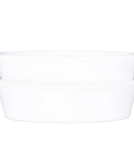 Đĩa Nướng Oval Elite Global Solutions D54OV-W Merced Baker 180 ml Melamine Trắng