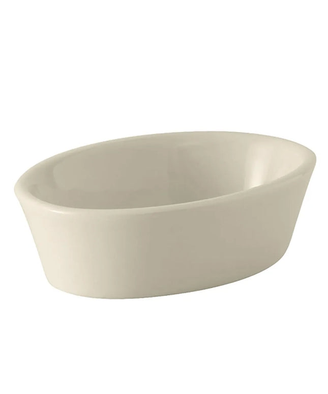 Đĩa Nướng Oval Tuxton BEK-060 210 ml Gốm Trắng