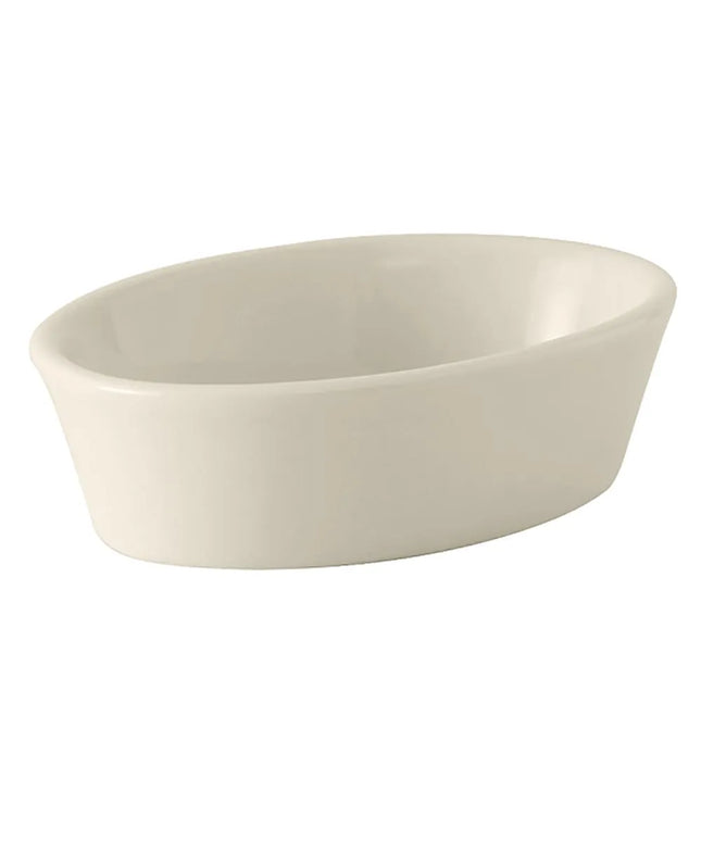 Đĩa Nướng Oval Tuxton BEK-100 295 ml Gốm Trắng