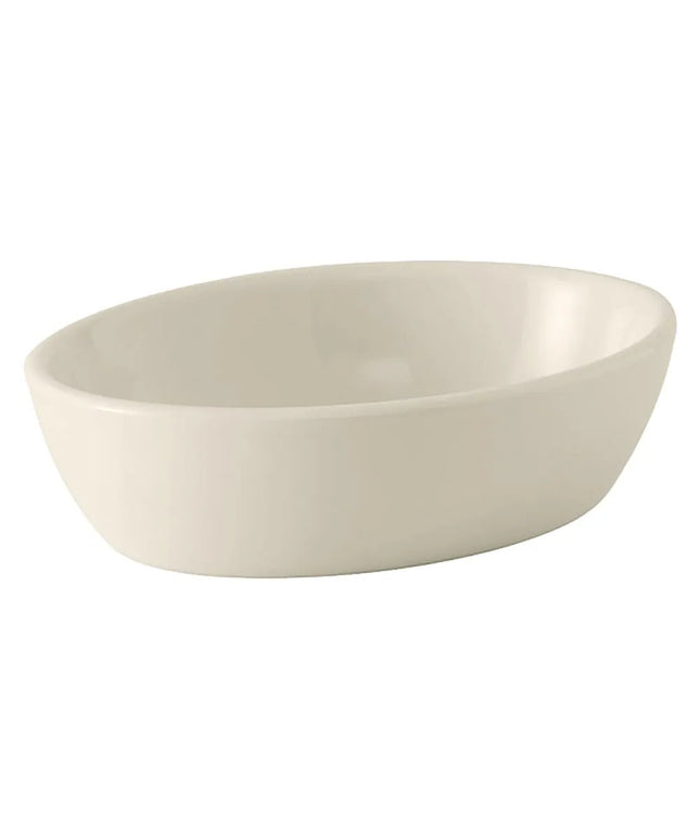 Đĩa Nướng Oval Tuxton BEK-160 475 ml Gốm Trắng