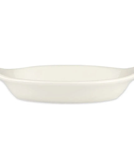 Đĩa Nướng Rarebit Bầu Dục Hall China 5280AWHA 355 ml Sứ Trắng