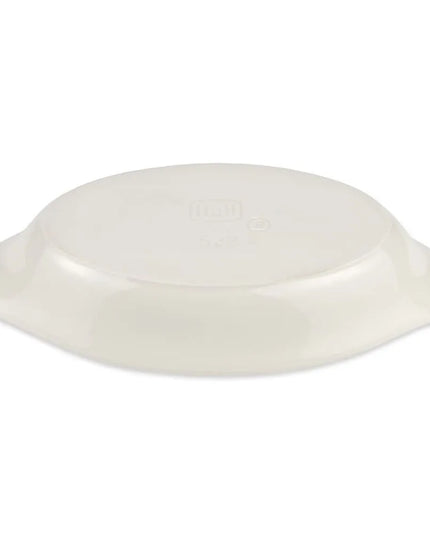 Đĩa Nướng Rarebit Bầu Dục Hall China 5280AWHA 355 ml Sứ Trắng