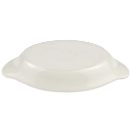 Đĩa Nướng Rarebit Bầu Dục Hall China 5280AWHA 355 ml Sứ Trắng