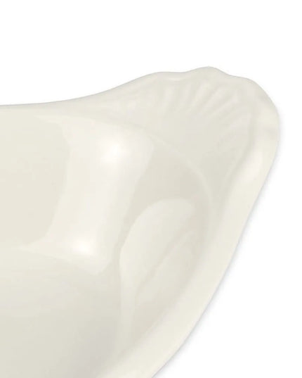 Đĩa Nướng Rarebit Bầu Dục Hall China 5280AWHA 355 ml Sứ Trắng