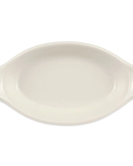 Đĩa Nướng Rarebit Bầu Dục Hall China 5280AWHA 355 ml Sứ Trắng