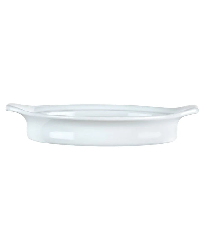 Đĩa Nướng Rarebit Chef's Selection Libbey 911194805 325 ml Bầu Dục Aluma White