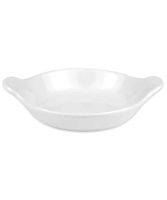 Đĩa Nướng Rarebit Tròn Hall China 4340ABWA 355 ml Sứ Trắng Sáng