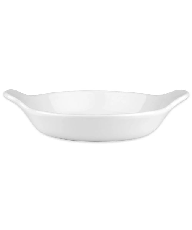 Đĩa Nướng Rarebit Tròn Hall China 4340ABWA 355 ml Sứ Trắng Sáng