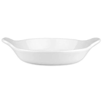 Đĩa Nướng Rarebit Tròn Hall China 4340ABWA 355 ml Sứ Trắng Sáng
