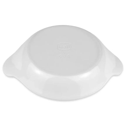 Đĩa Nướng Rarebit Tròn Hall China 4340ABWA 355 ml Sứ Trắng Sáng