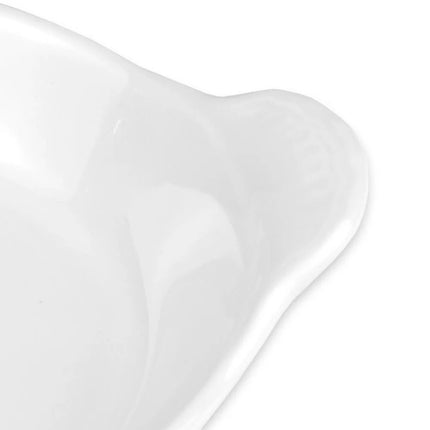 Đĩa Nướng Rarebit Tròn Hall China 4340ABWA 355 ml Sứ Trắng Sáng