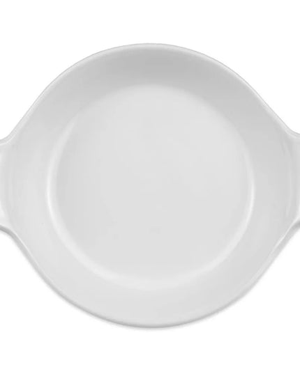 Đĩa Nướng Rarebit Tròn Hall China 4340ABWA 355 ml Sứ Trắng Sáng