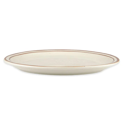 Đĩa Oval Libbey DSD-13 29.2 cm x 23.2 cm Vân Đốm Nâu Desert Sand