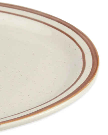 Đĩa Oval Libbey DSD-13 29.2 cm x 23.2 cm Vân Đốm Nâu Desert Sand