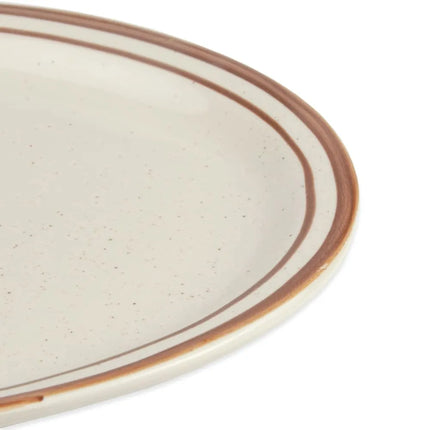 Đĩa Oval Libbey DSD-13 29.2 cm x 23.2 cm Vân Đốm Nâu Desert Sand