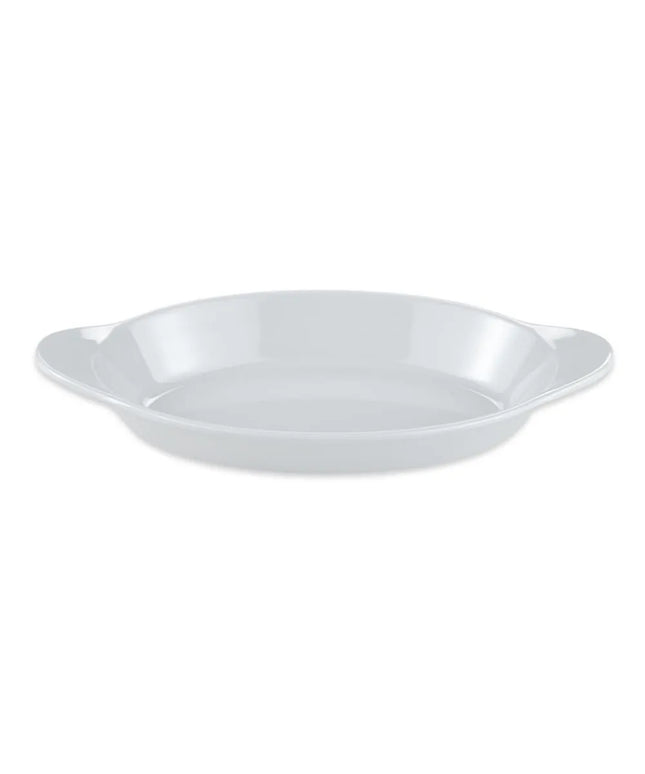 Đĩa Phụ Hình Oval GET SD-08-W 21.6 cm x 11.4 cm - Melamine Trắng