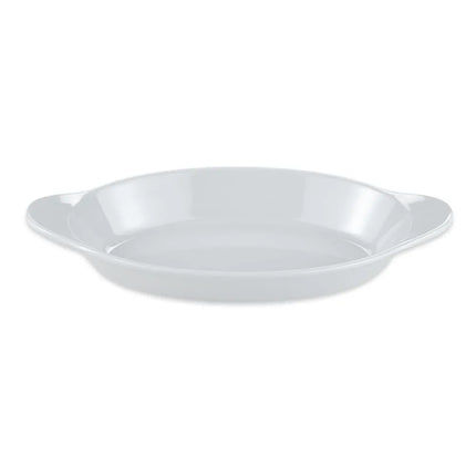 Đĩa Phụ Hình Oval GET SD-08-W 21.6 cm x 11.4 cm - Melamine Trắng