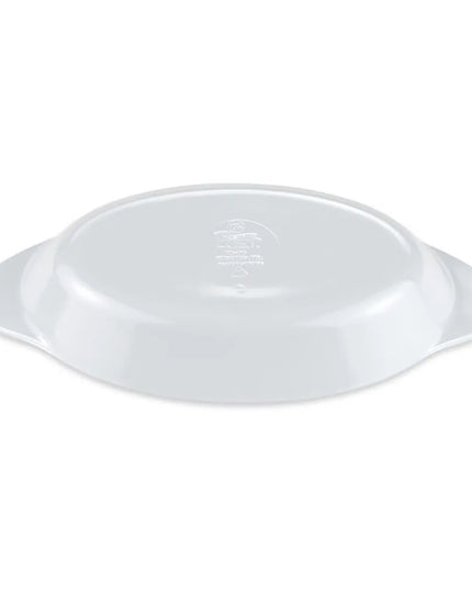 Đĩa Phụ Hình Oval GET SD-08-W 21.6 cm x 11.4 cm - Melamine Trắng