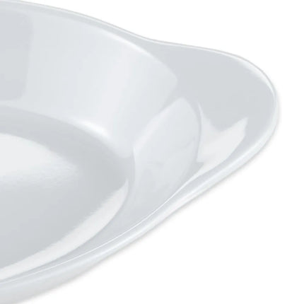 Đĩa Phụ Hình Oval GET SD-08-W 21.6 cm x 11.4 cm - Melamine Trắng