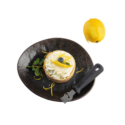 Đĩa Phục Vụ Bầu Dục Nhựa Melamine Tablecraft 11517, 17.8 cm x 15.2 cm, Màu Nâu