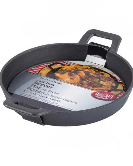 Đĩa Phục Vụ Fajita Tròn Tablecraft CW30152 Gang Đúc 710 ml 20.3 cm