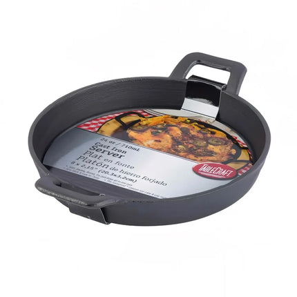 Đĩa Phục Vụ Fajita Tròn Tablecraft CW30152 Gang Đúc 710 ml 20.3 cm